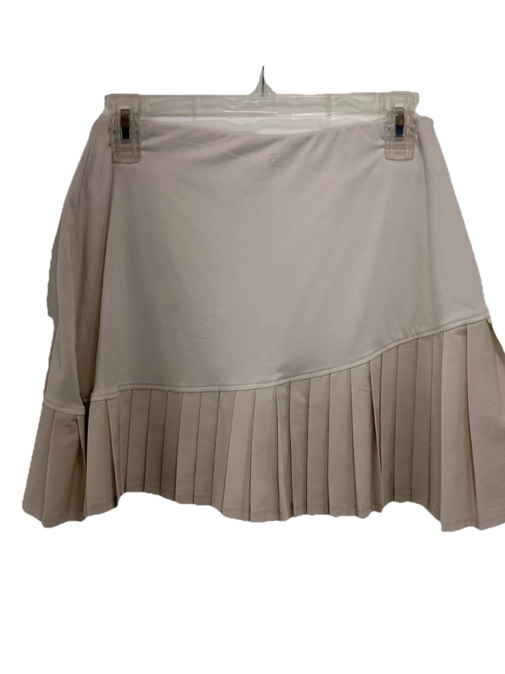 Soybu Cream Athletic Skort with Pleated Hem - Picture 2 of 6